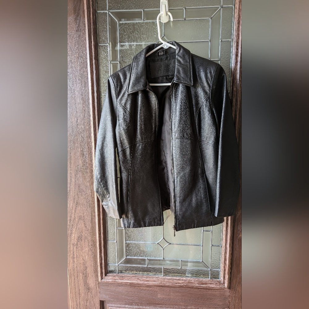 Leather jacket